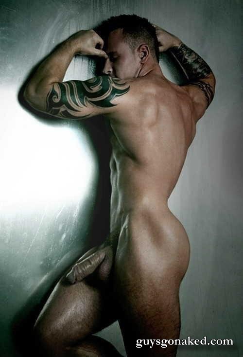 Big cock muscle hunk